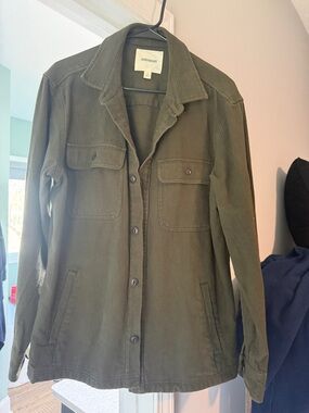 Goodthreads Military Olive Utility Shirt Jacket